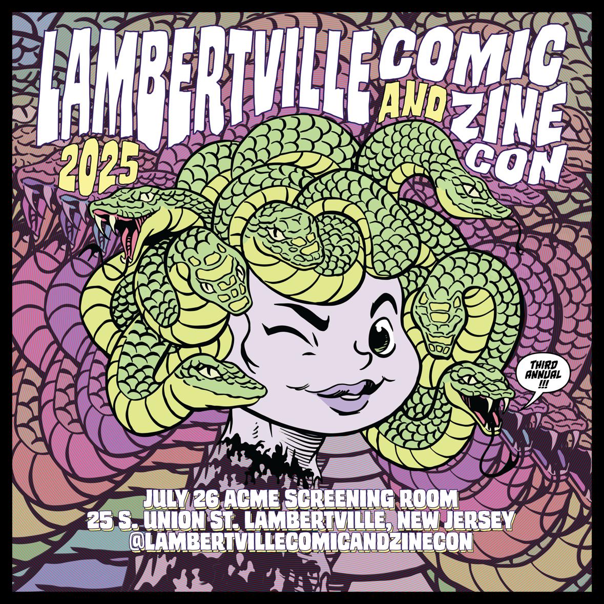 Tabling at the Lambertville Comic & Zine Fest!